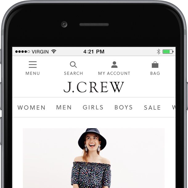 J.Crew / Mobile
